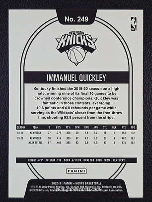 Immanuel Quickley
