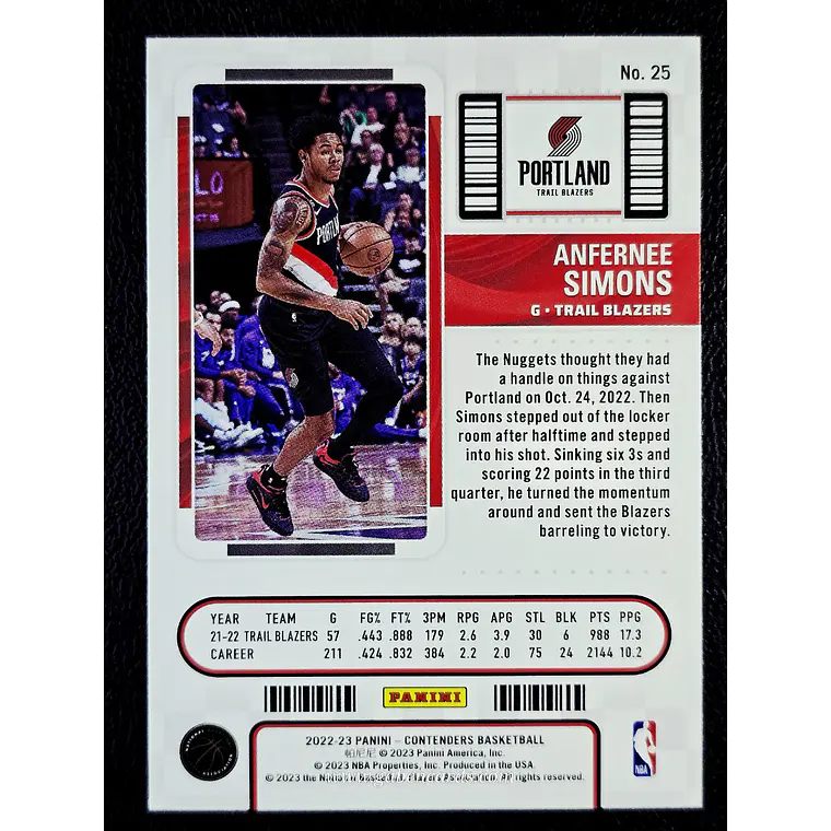 Anfernee Simons 2