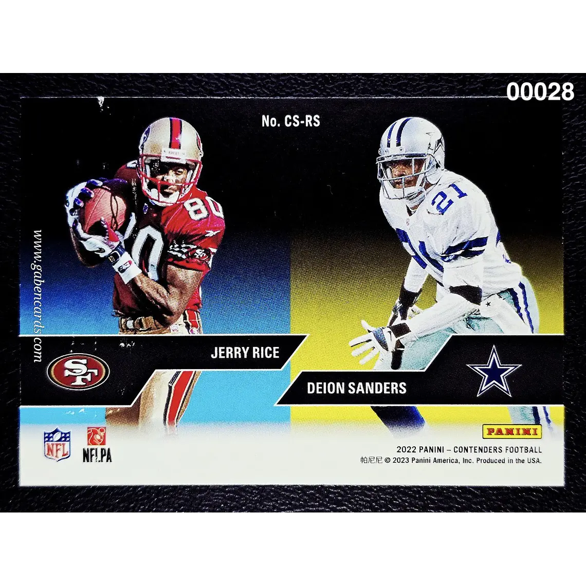 Deion Sanders, Jerry Rice  2