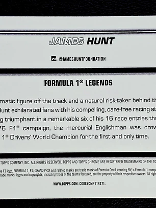 James Hunt /250