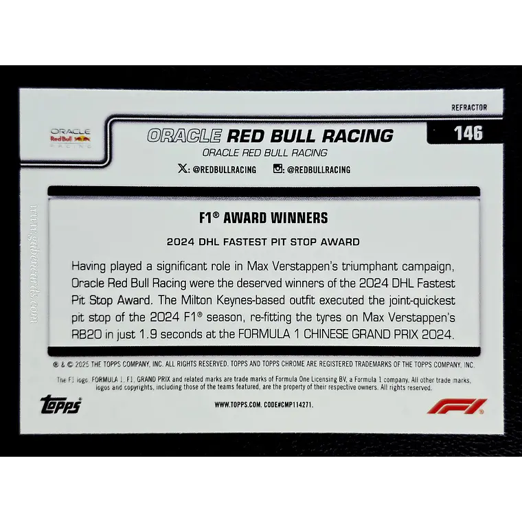 Oracle Red Bull Racing AW 2