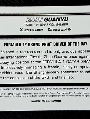 Zhou Guanyu 