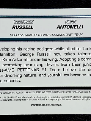 George Russell, Kimi Antonelli 