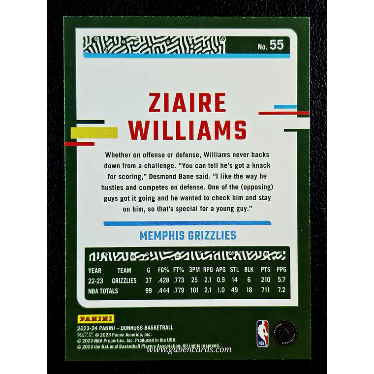 Ziaire Williams 2