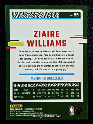 Ziaire Williams