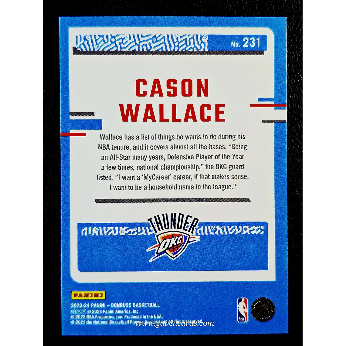 Cason Wallace 2
