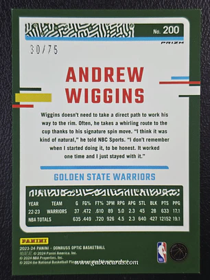 Andrew Wiggins /75