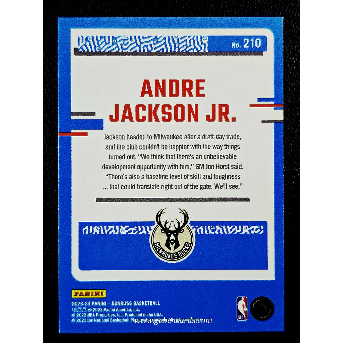 Andre Jackson Jr. 2