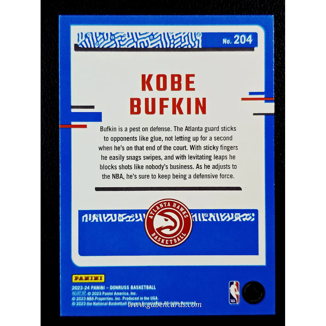 Kobe Bufkin 2