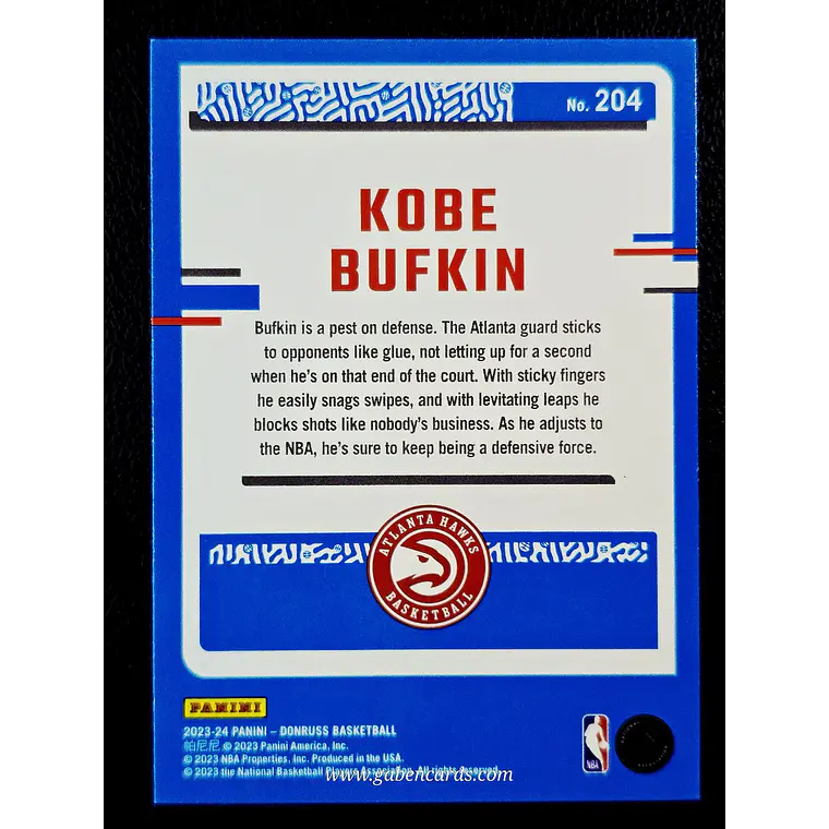 Kobe Bufkin 2