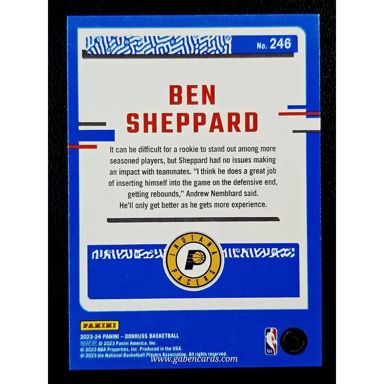 Ben Sheppard 2
