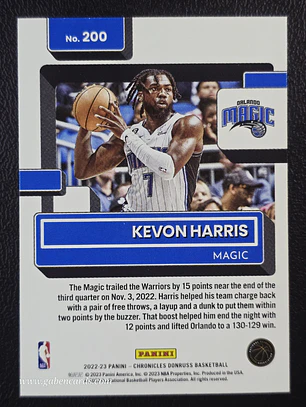 Kevon Harris/Donruss RR