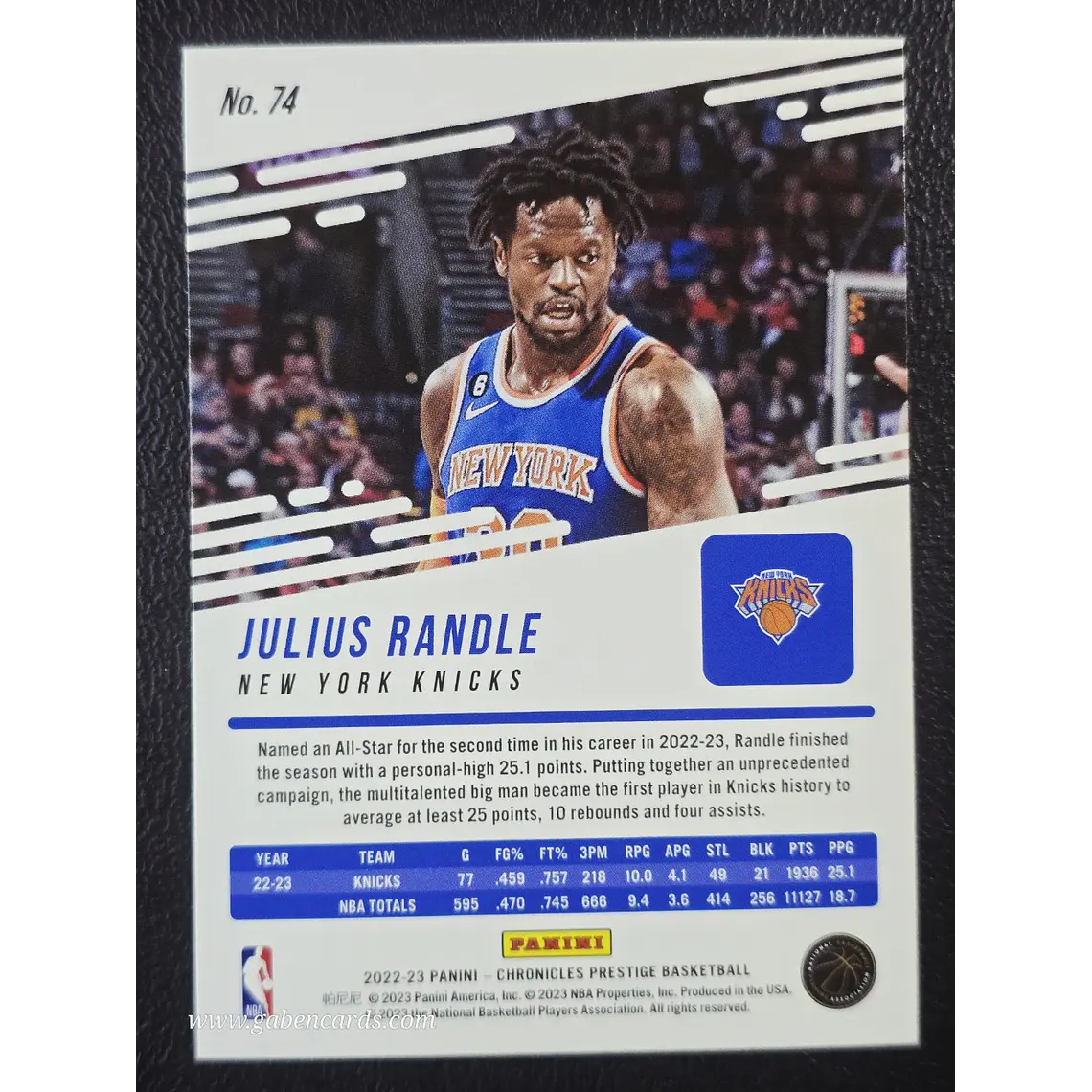 Julius Randle/Prestige 2