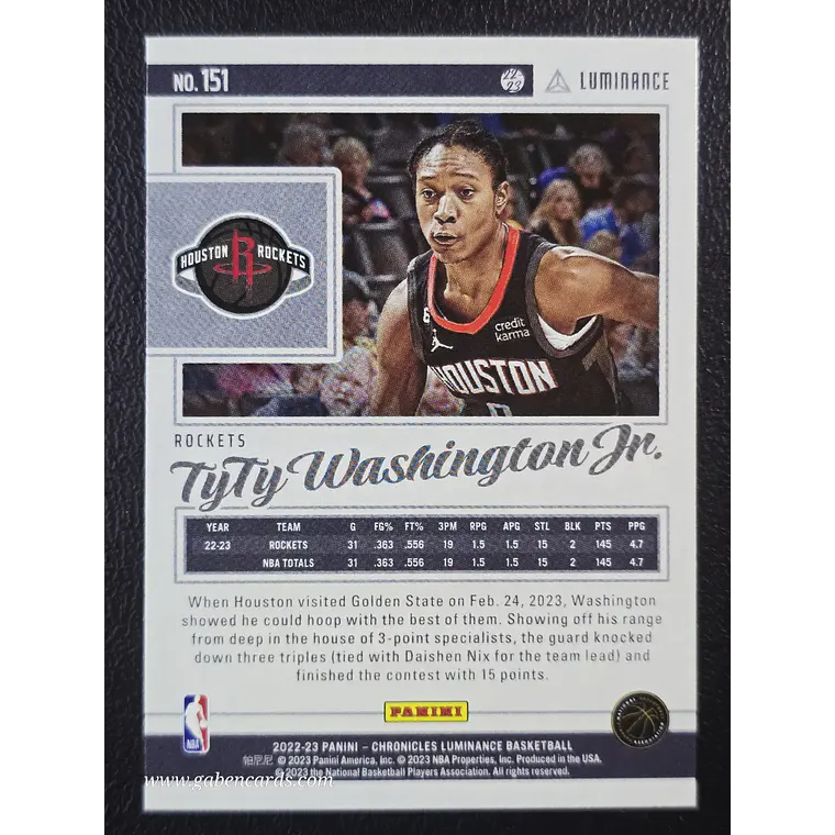 TyTy Washington Jr./Luminance 2