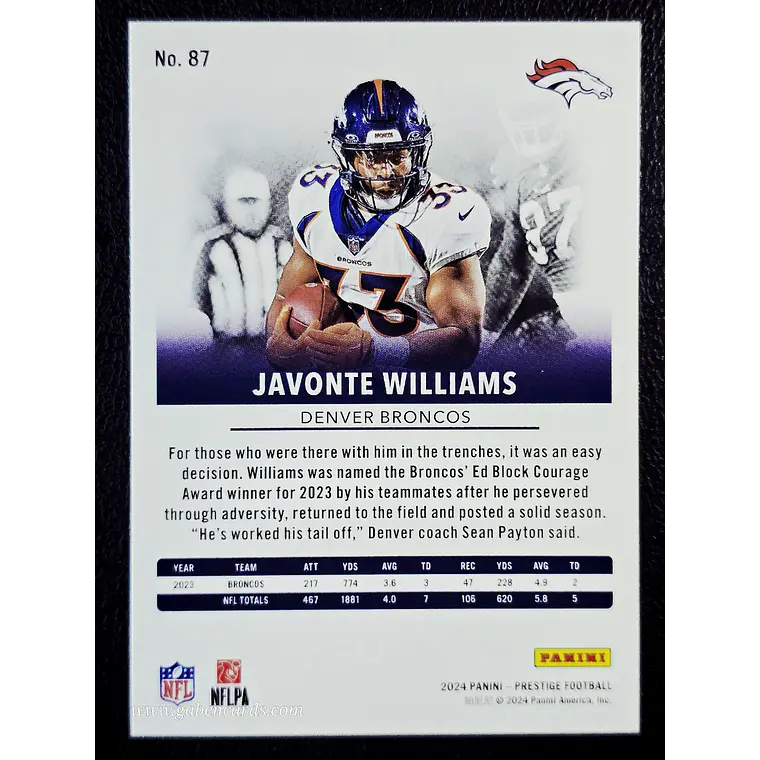 Javonte Williams 2