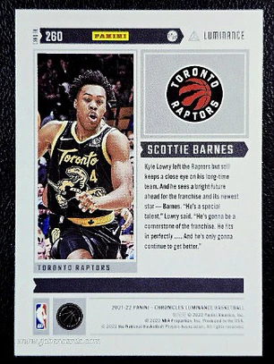 Scottie Barnes/Luminance