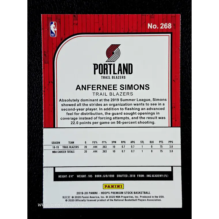 Anfernee Simons 2