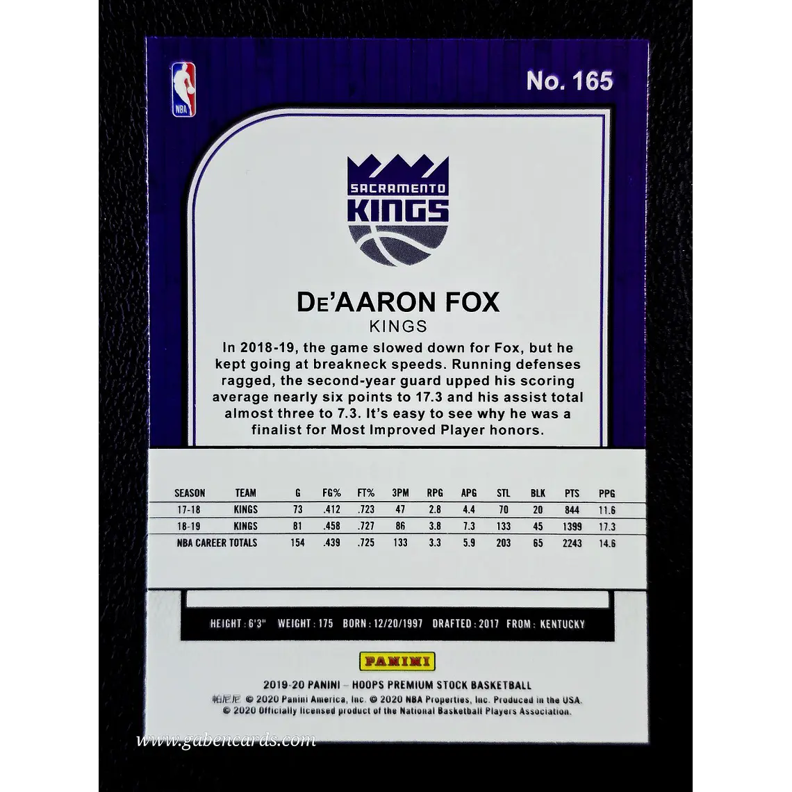 De'Aaron Fox 2