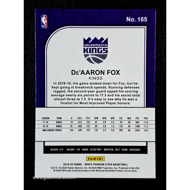 De'Aaron Fox 2