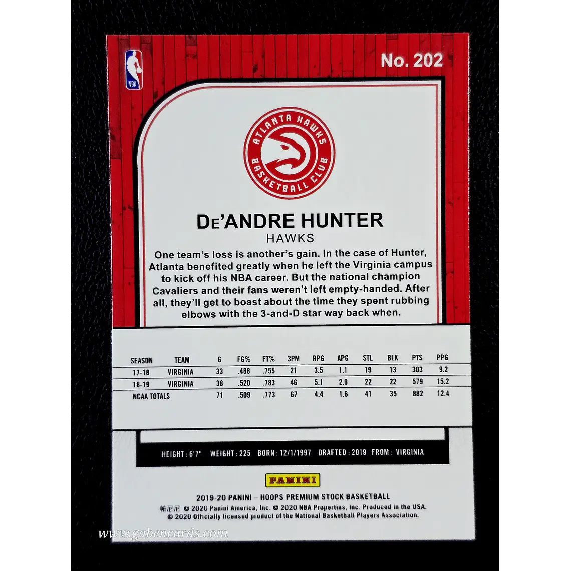 De'Andre Hunter  2