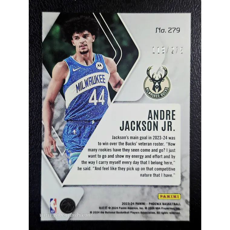 Andre Jackson Jr. /275 2