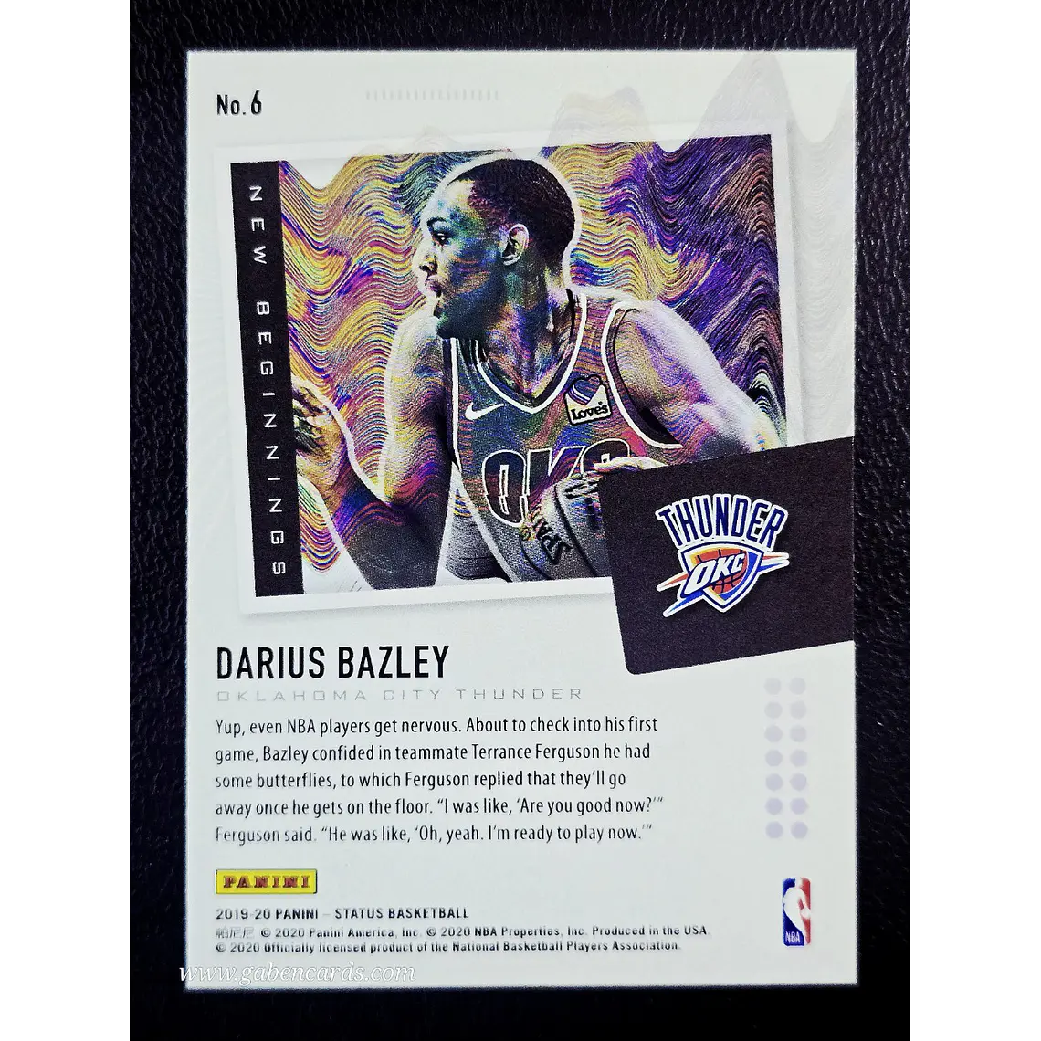 Darius Bazley 2