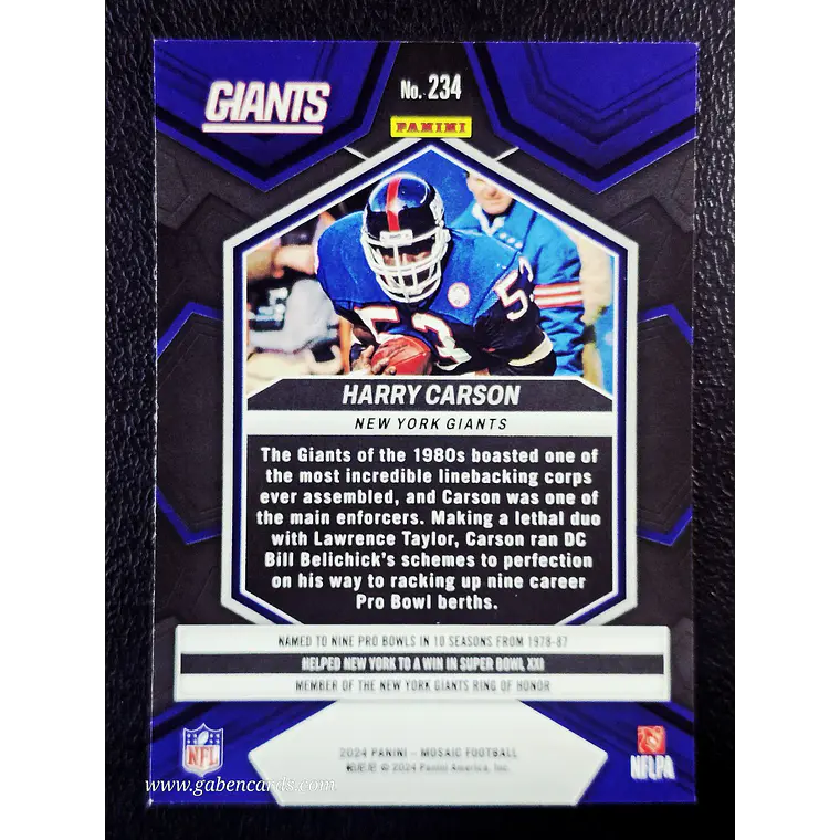Harry Carson 2