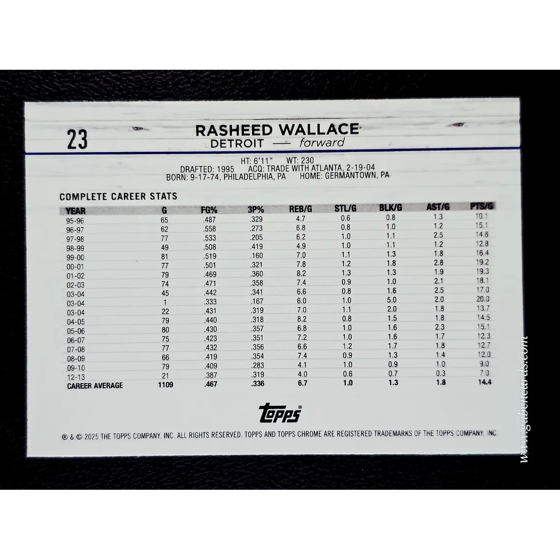 Rasheed Wallace 2
