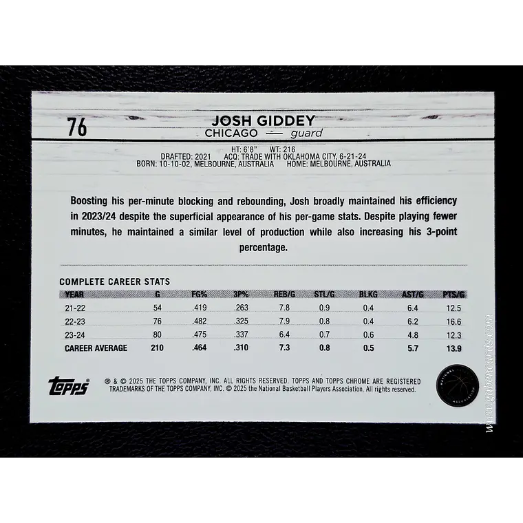 Josh Giddey 2