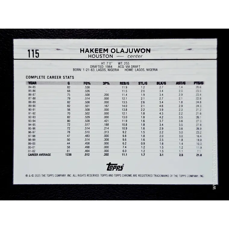 Hakeem Olajuwon 2