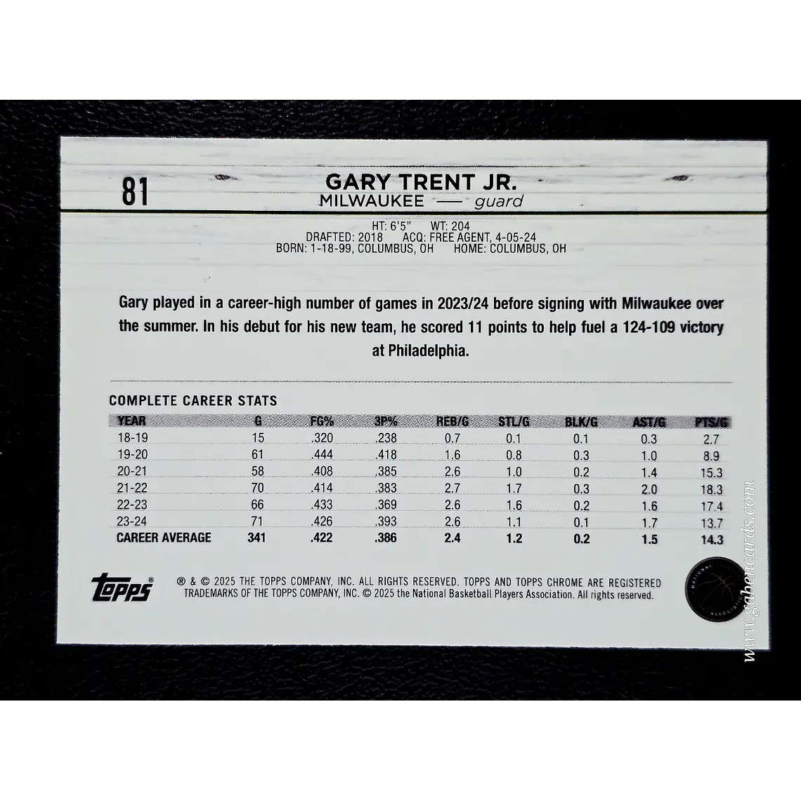 Gary Trent Jr. 2