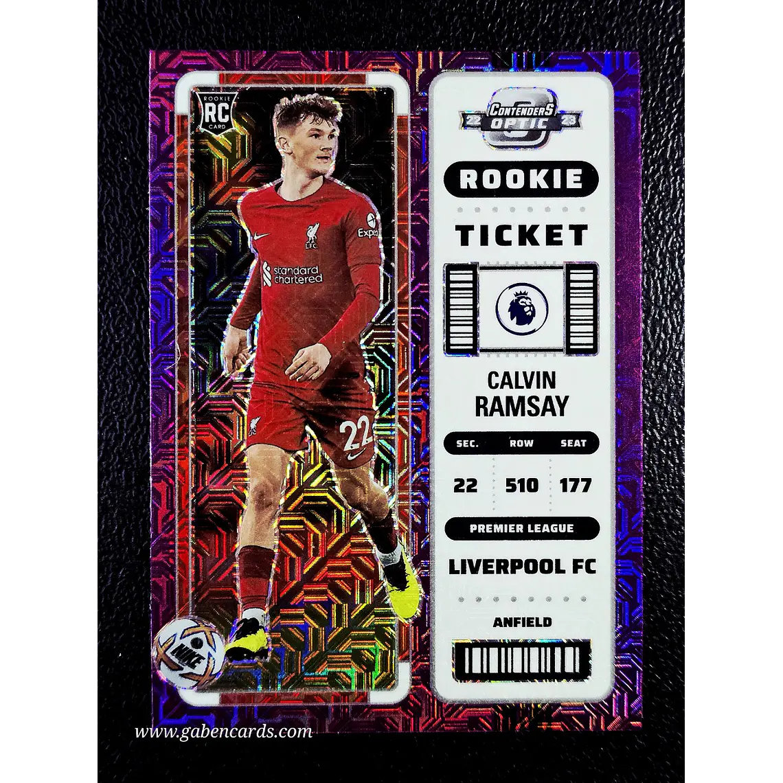 Contenders Optic Rookie Ticket - Calvin Ramsay 1