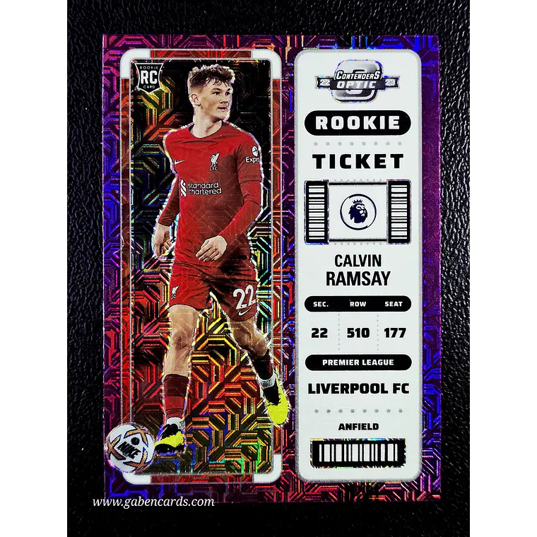 Contenders Optic Rookie Ticket - Calvin Ramsay 1