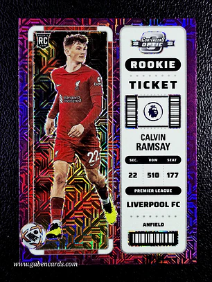 Contenders Optic Rookie Ticket - Calvin Ramsay