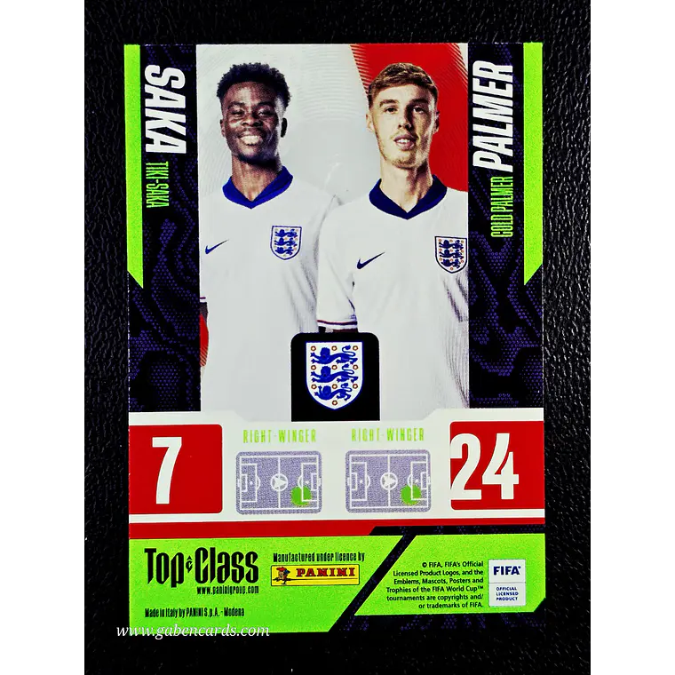 Bukayo Saka, Cole Palmer 2