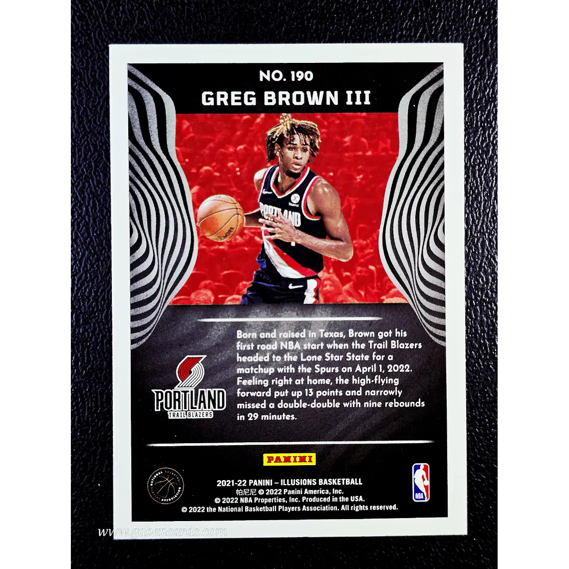 Rookies - Greg Brown III 2