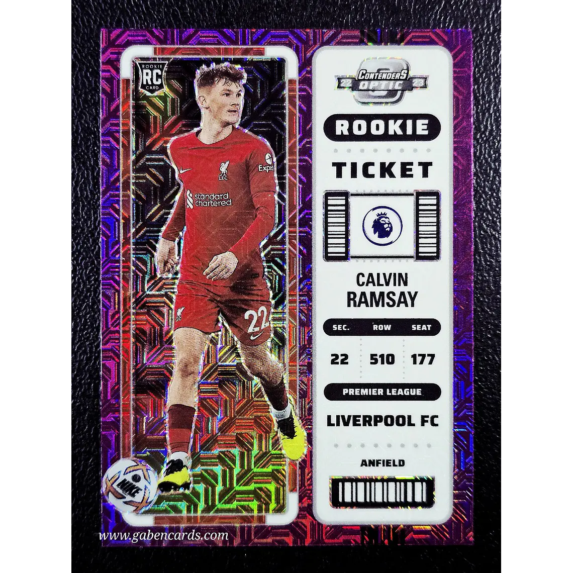 Contenders Optic Rookie Ticket - Calvin Ramsay 1
