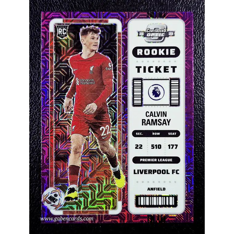 Contenders Optic Rookie Ticket - Calvin Ramsay 1