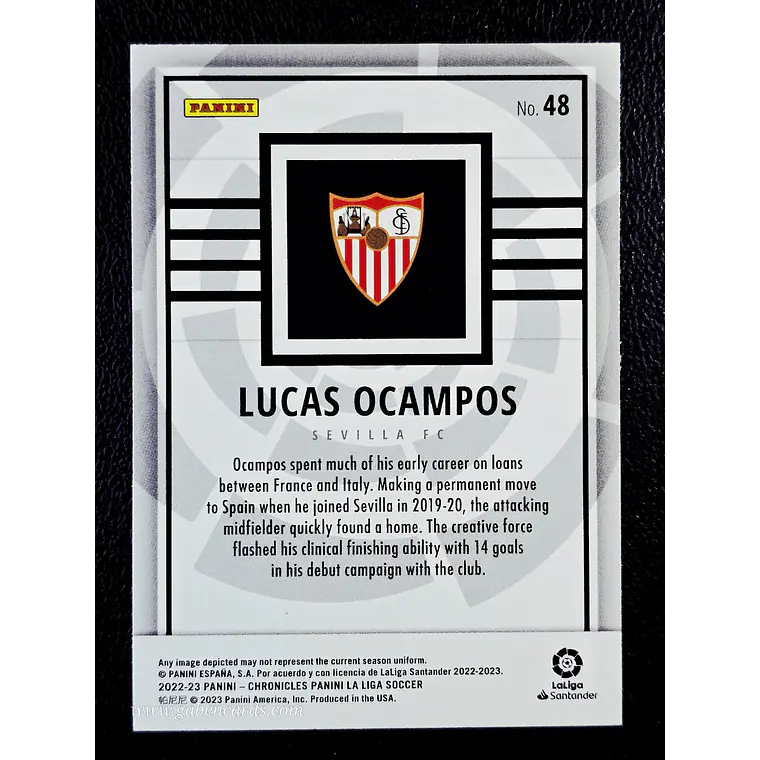 Panini - Lucas Ocampos 2