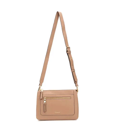 Cartera Bandolera Grande Taupe