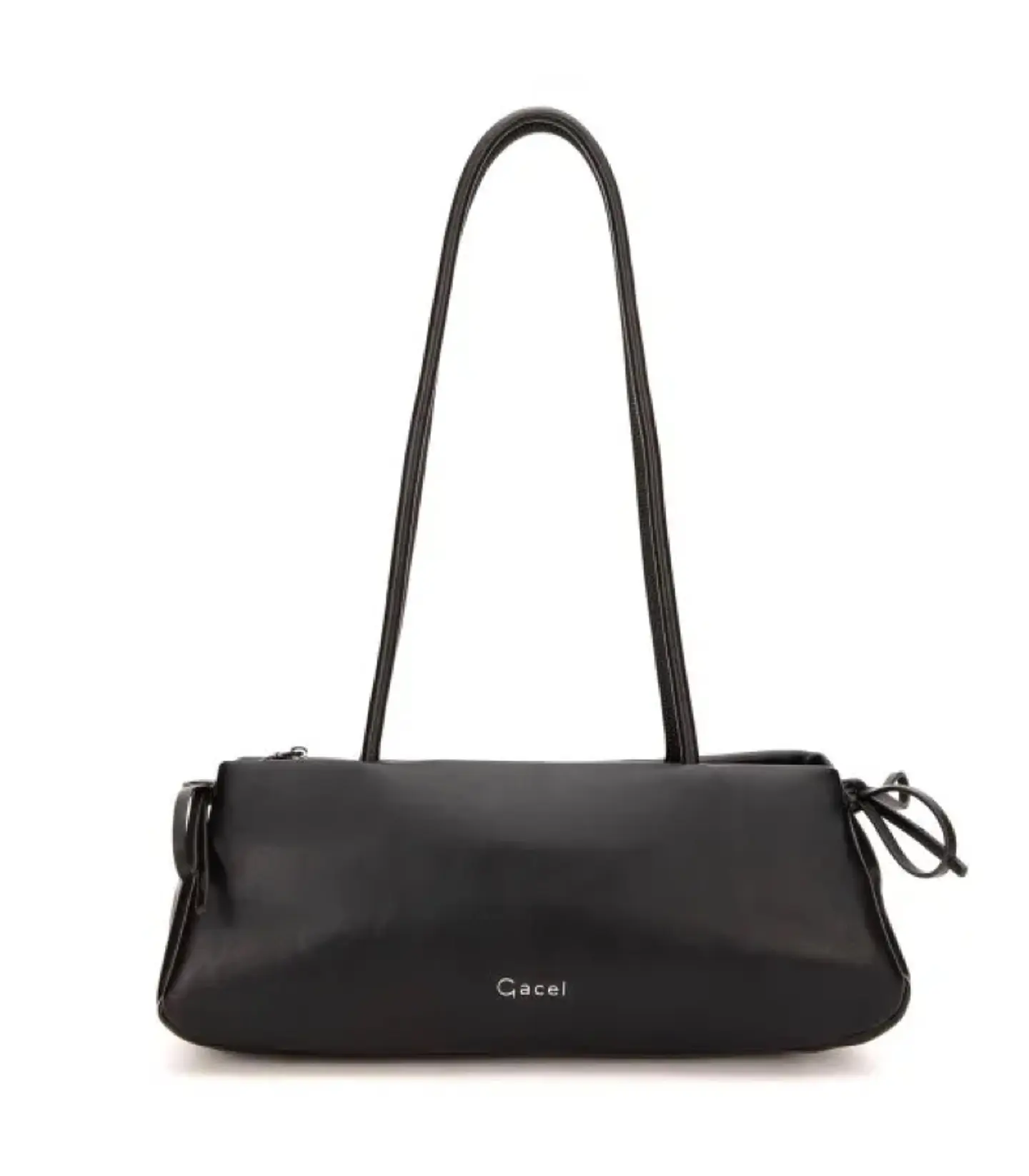 Cartera Dos Asas Mediana Negro 1