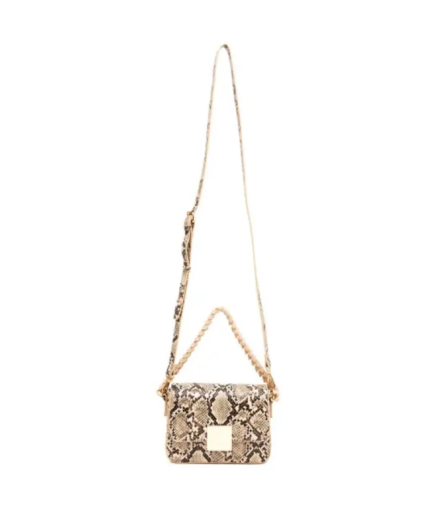 Cartera Retro Con Tapa Off White 1