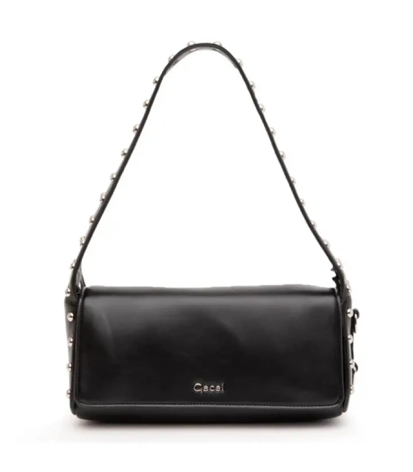 Cartera Oval Negro 1