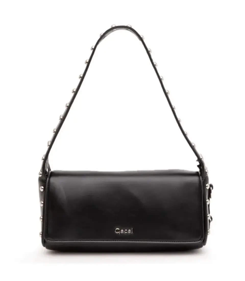 Cartera Oval Negro 1