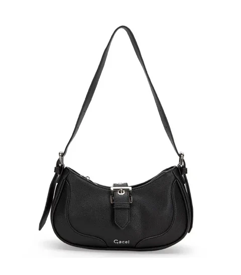 Cartera Oval Negro