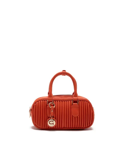 Cartera Dos Asa Pe Naranjo