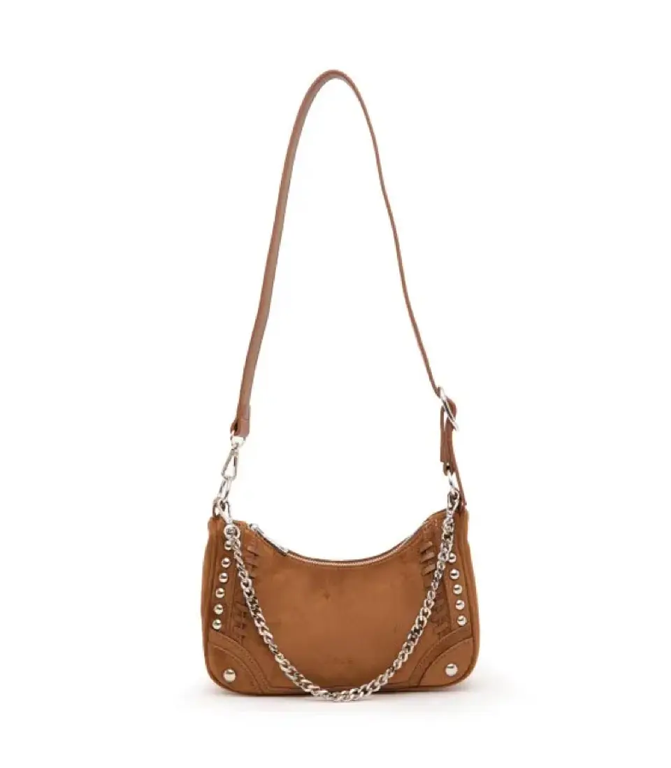 Cartera Bandolera Pequeña Camel 1