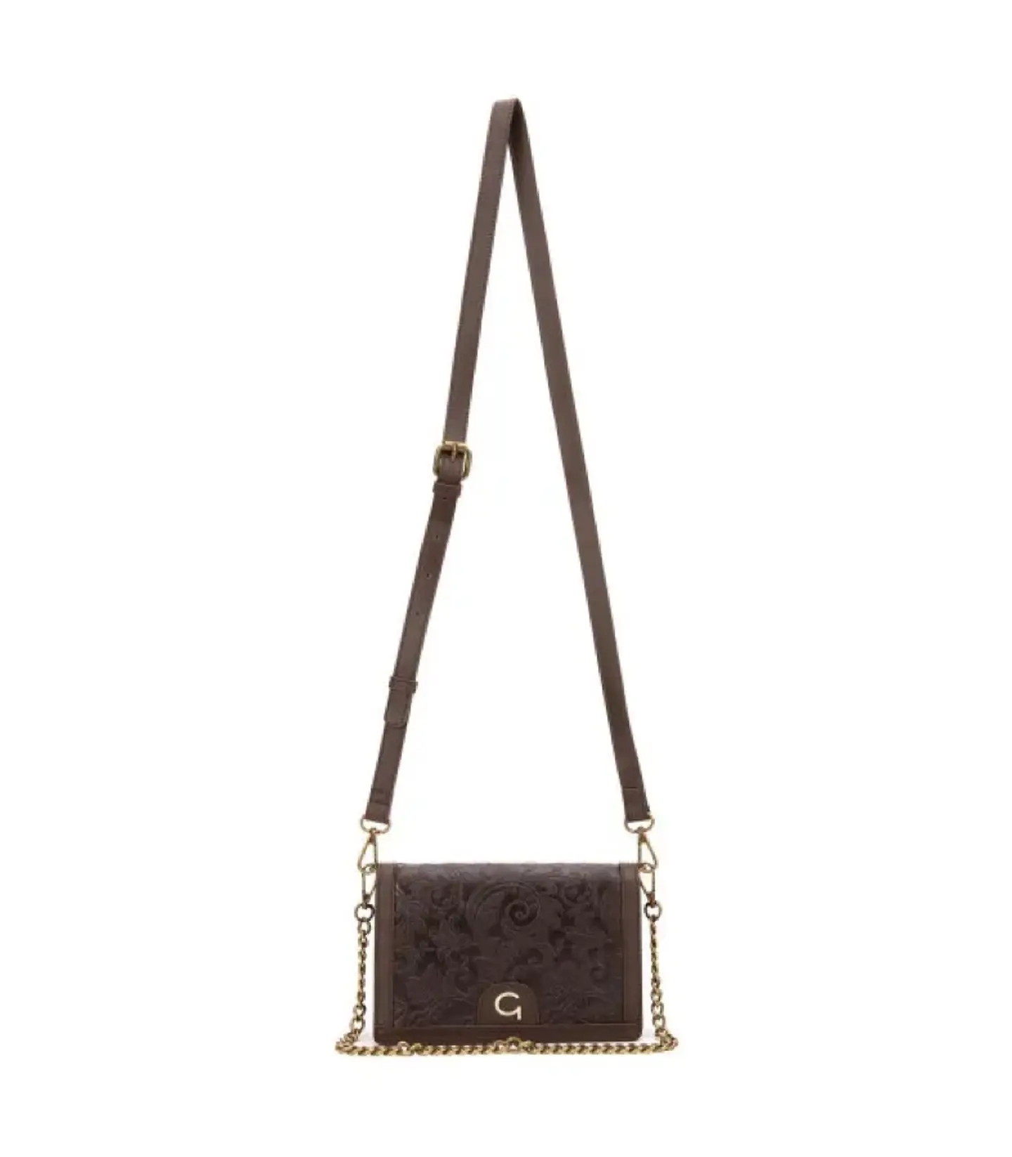 Cartera Retro Con Tapa Chocolate 1
