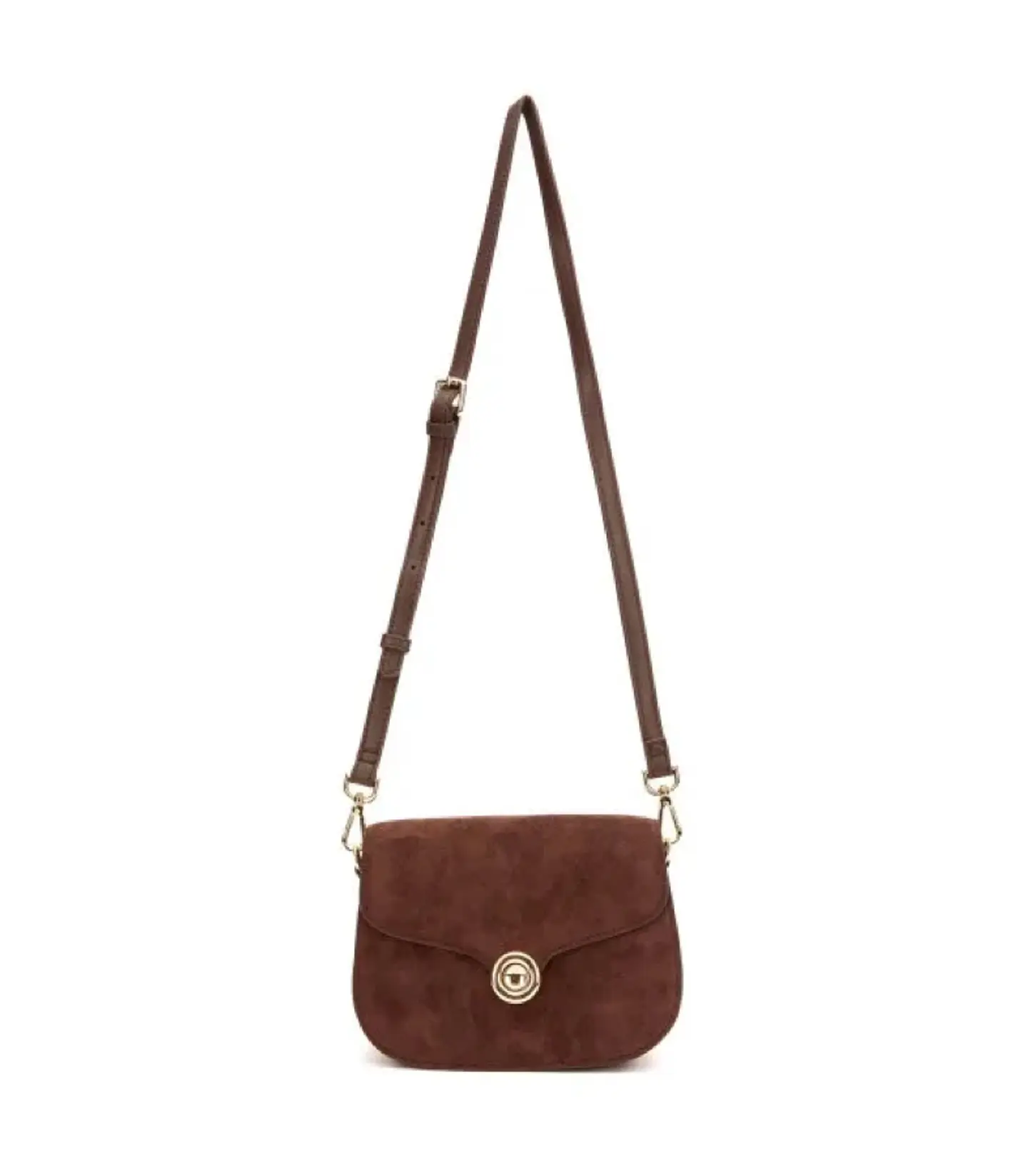 Cartera Retro Con Tapa Chocolate 1