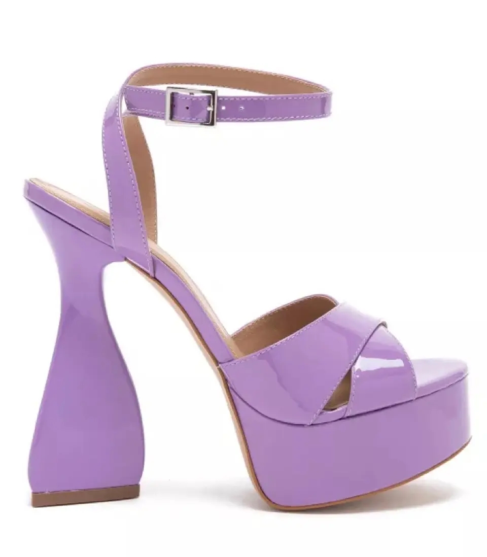 Sandalia Trina Morado 1